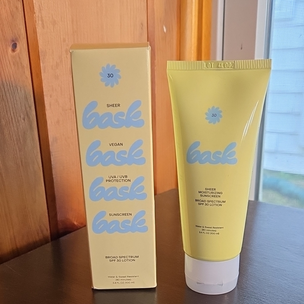 Bask Sheer Vegan Sunscreen SPF 30